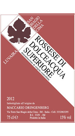 Rossese di Dolceacqua Luvaira