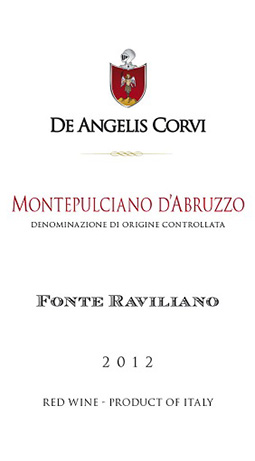 Montepulciano d'Abruzzo "Fonte Raviliano"